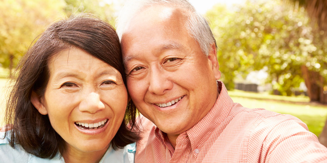 Smiling with Dentures