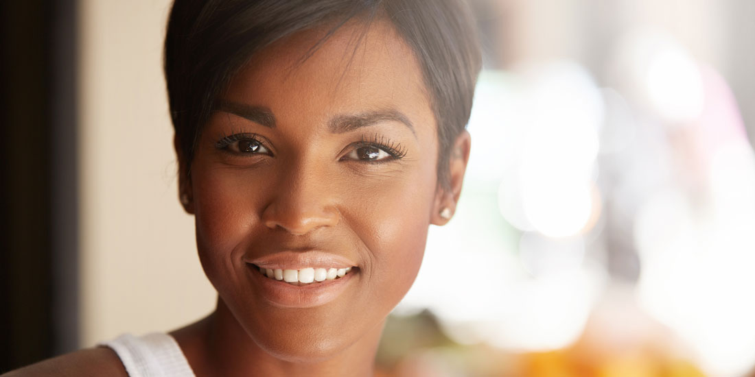 Woman Smiling White Teeth