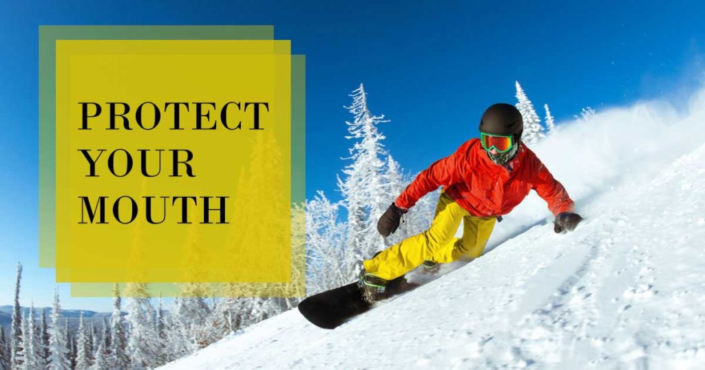 snowboarding protect your mouth